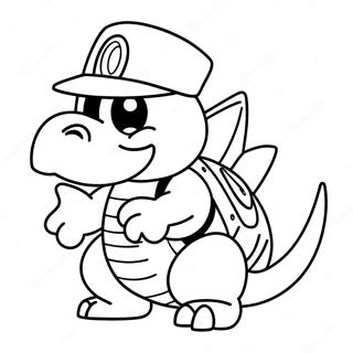 Lemmy Koopa Coloring Page 30173-24164