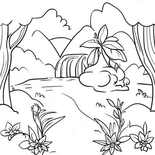 Garten Of Banban 7 Adventure Coloring Page 30203-24190