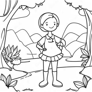 Garten Of Banban 7 Adventure Coloring Page 30203-24191