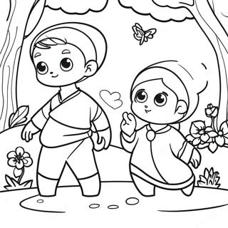 Garten Of Banban 7 Characters Coloring Page 30204-24194