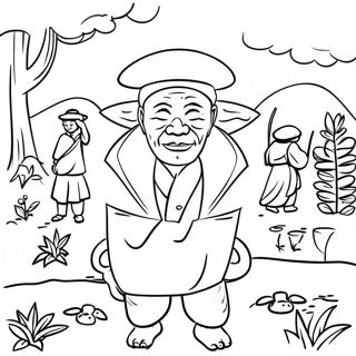 Garten Of Banban 7 Characters Coloring Page 30204-24196