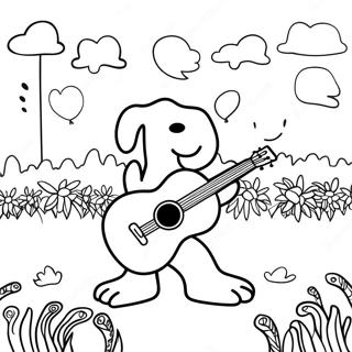 Woodstock Festival Coloring Page 30213-24198