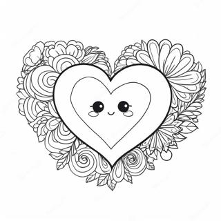 I Love My Husband Heart Coloring Page 30233-24216