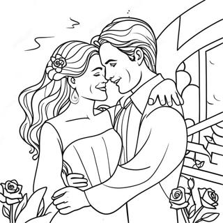 Romantic I Love My Husband Coloring Page 30234-24222