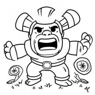 Clash Of Clans Coloring Pages