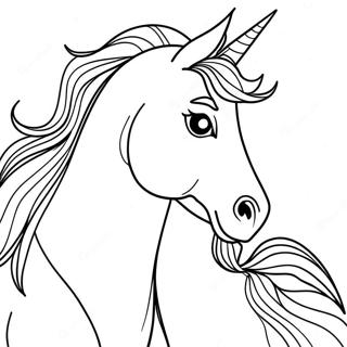 Beautiful Horse For Adults Coloring Pages