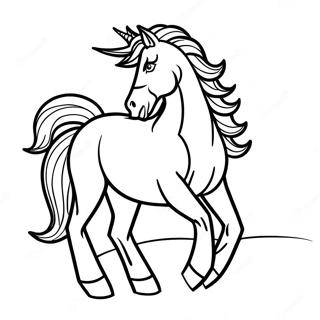 Majestic Stallion Coloring Page 30284-24253