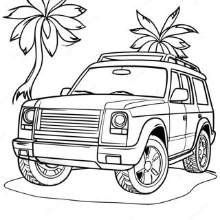 Suv Coloring Pages