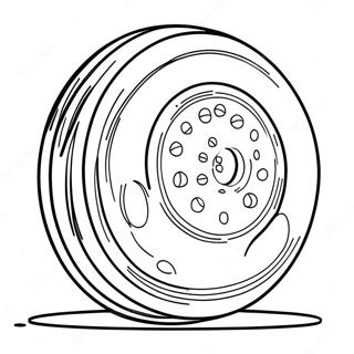 Hockey Puck In Motion Coloring Page 302-251