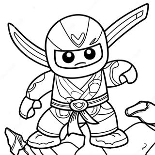 Ninjago Serpentine Warriors Coloring Page 30304-24273