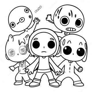 Soul Eater Characters Coloring Page 30313-24278