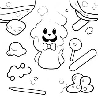 Colorful Play Doh Creations Coloring Page 30354-24316