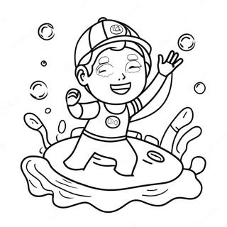 Water Safety Tips Coloring Page 30363-24319