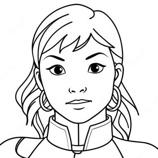 Korra Coloring Pages