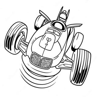 Fast Batwheels Racing Coloring Page 30404-24352