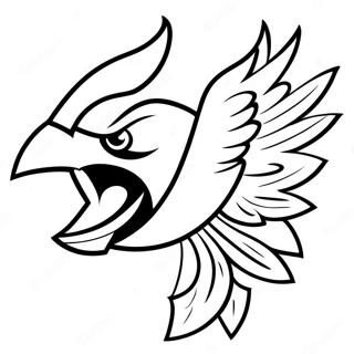 Arizona Cardinals Logo Coloring Page 30463-24403