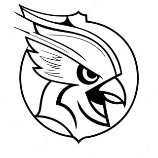 Arizona Cardinals Logo Coloring Page 30463-24404