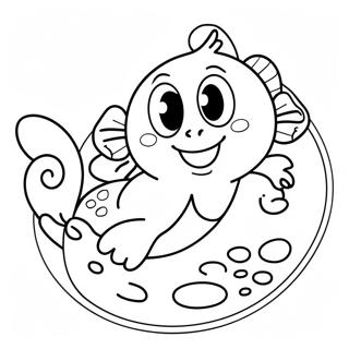 Cute Sticker Coloring Page 30473-24410