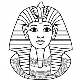 Pharaoh Coloring Pages