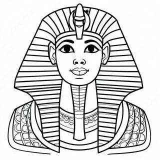 Pharaoh Coloring Page 30503-24430