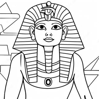 Pharaoh Coloring Page 30503-24431