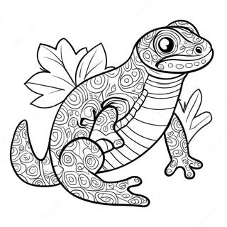 Salamander Coloring Page 30513-24435