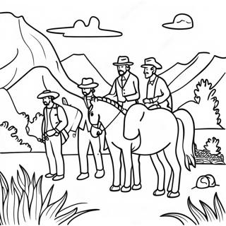 Westward Expansion Coloring Pages