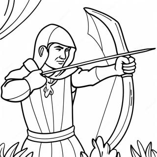 Robin Hood Coloring Pages