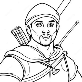 Robin Hood Coloring Page 30543-24459