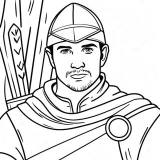 Robin Hood Coloring Page 30543-24460