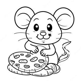 If You Give A Mouse A Cookie Coloring Page 3056-2479