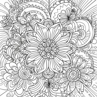 Geometric Patterns Coloring Pages