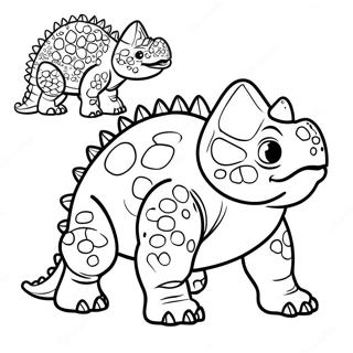 Ankylosaurus Coloring Page 30603-24509