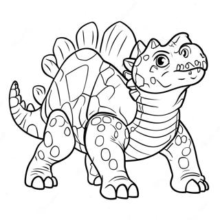 Ankylosaurus Coloring Page 30603-24510