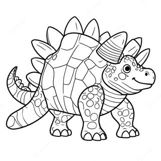 Ankylosaurus Coloring Page 30603-24512