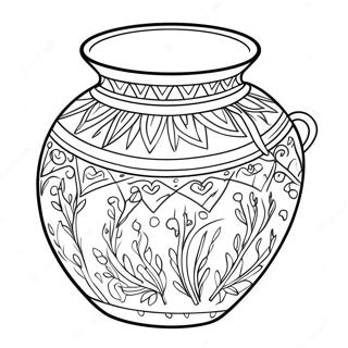 Pottery Coloring Page 30613-24520