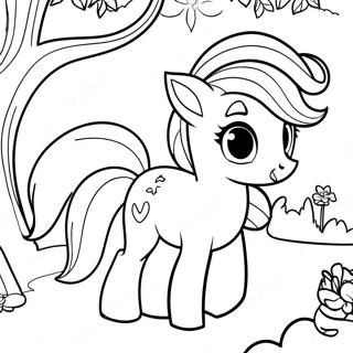 Applejack Coloring Page 30623-24532