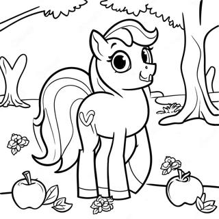 Applejack Coloring Pages