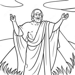 Saul Becomes Paul Transformation Coloring Page 30633-24534