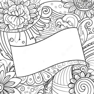 Blank Flag Template Coloring Page 30653-24551