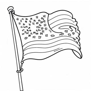 Blank Flag Template Coloring Page 30653-24552