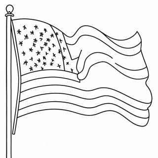 Colorful Blank Flag Template Coloring Page 30654-24553