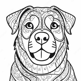 Rottweiler Coloring Pages