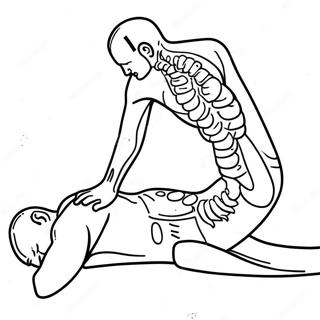 Chiropractic Coloring Page 30823-24687