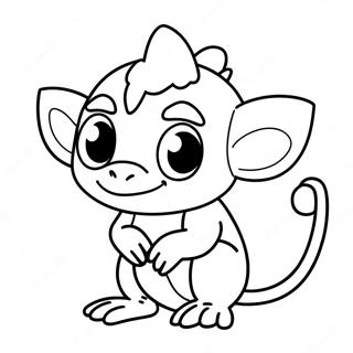 Grookey Coloring Page 30883-24734