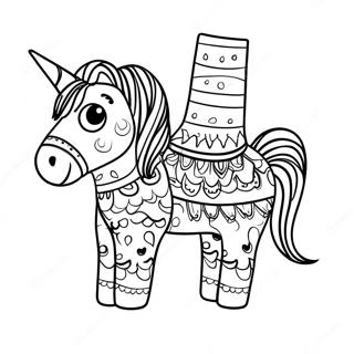 Pinata Coloring Pages