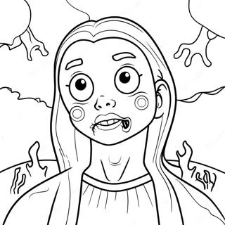 Horror Dark Coloring Page 30943-24782