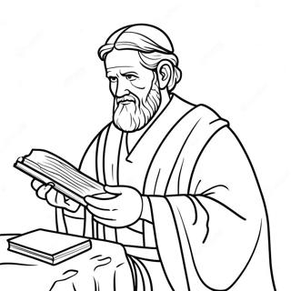 Job Bible Coloring Page 30953-24786