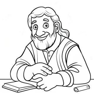 Job Bible Coloring Page 30953-24787