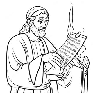 Job Bible Coloring Page 30953-24788